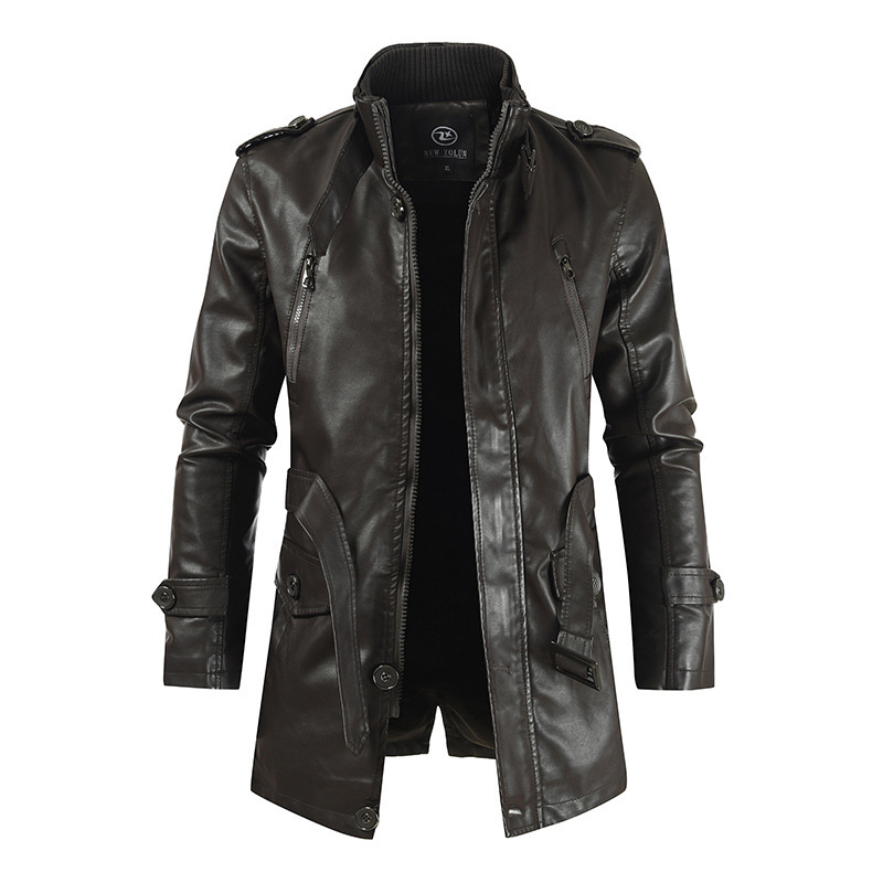: Chaqueta 'Fortaleza Ejecutiva' - Cuero Premium con Forro Polar - Imagen 6
