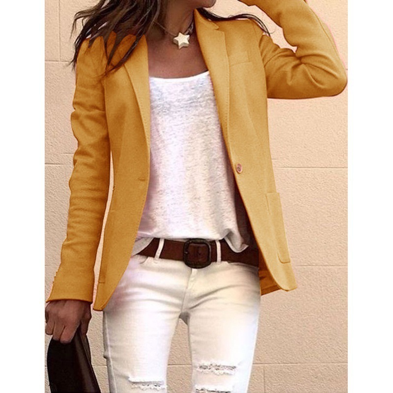 Blazer Urban Chic – Elegancia Versátil y Colores Vibrantes