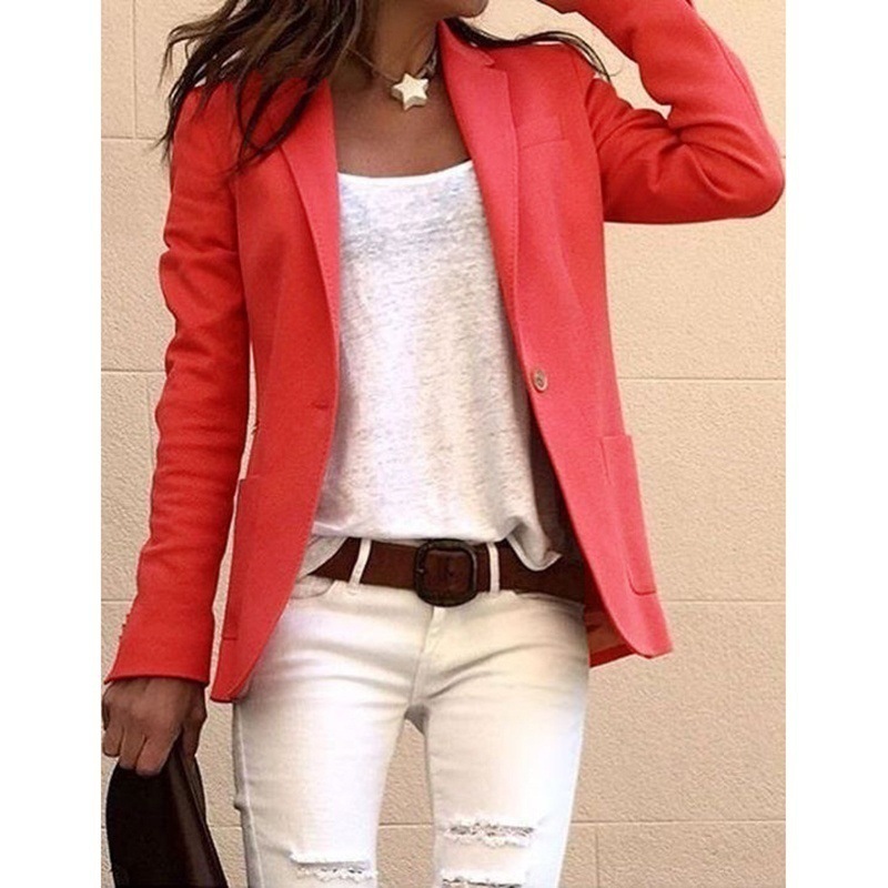 Blazer Urban Chic – Elegancia Versátil y Colores Vibrantes - Imagen 5