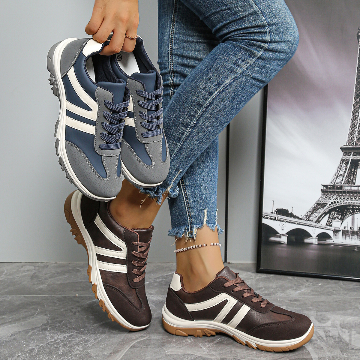 ZAPATO RETRO EL EQUILIBRIO PERFECTO ENTRE LA NOSTALGIA Y VANGUARDIA. - Imagen 5