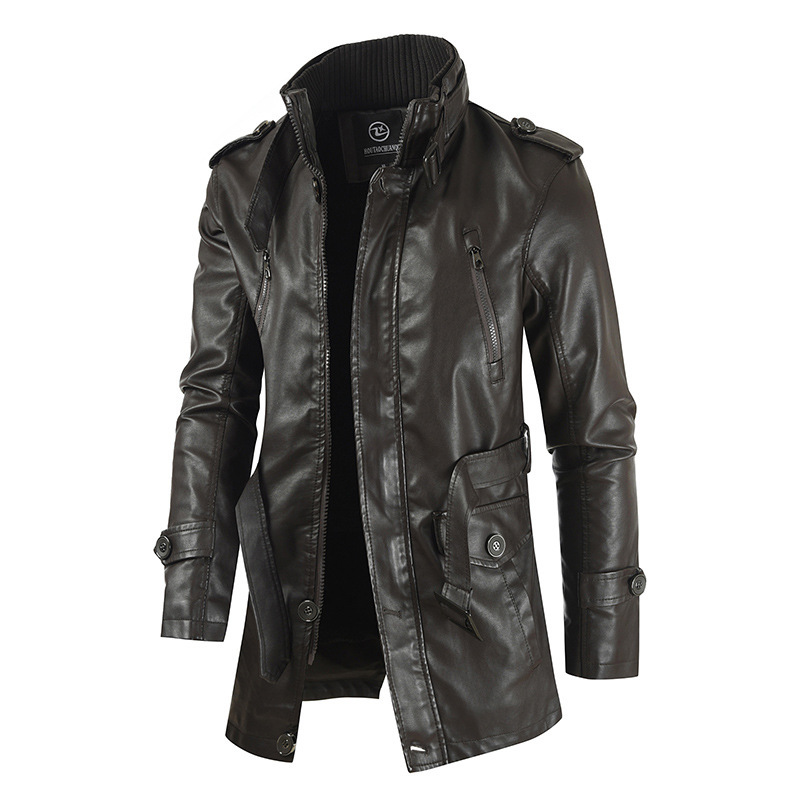 : Chaqueta 'Fortaleza Ejecutiva' - Cuero Premium con Forro Polar - Imagen 7