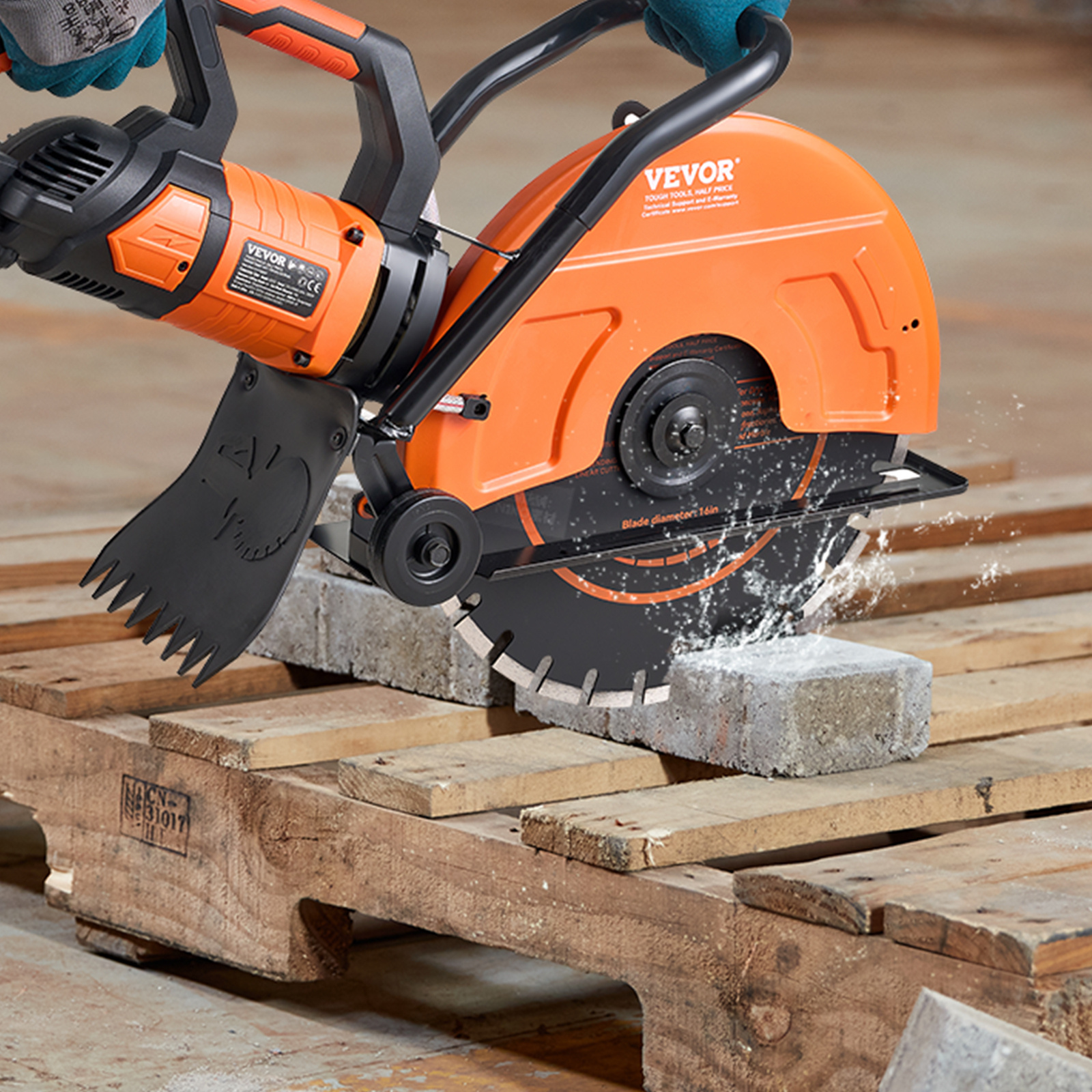 Cortadora Industrial Pro-Cut 3200W – Precisión Extrema para Concreto y Piedra