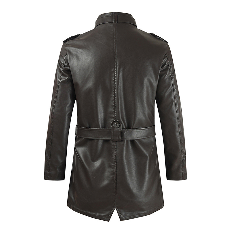 : Chaqueta 'Fortaleza Ejecutiva' - Cuero Premium con Forro Polar - Imagen 2