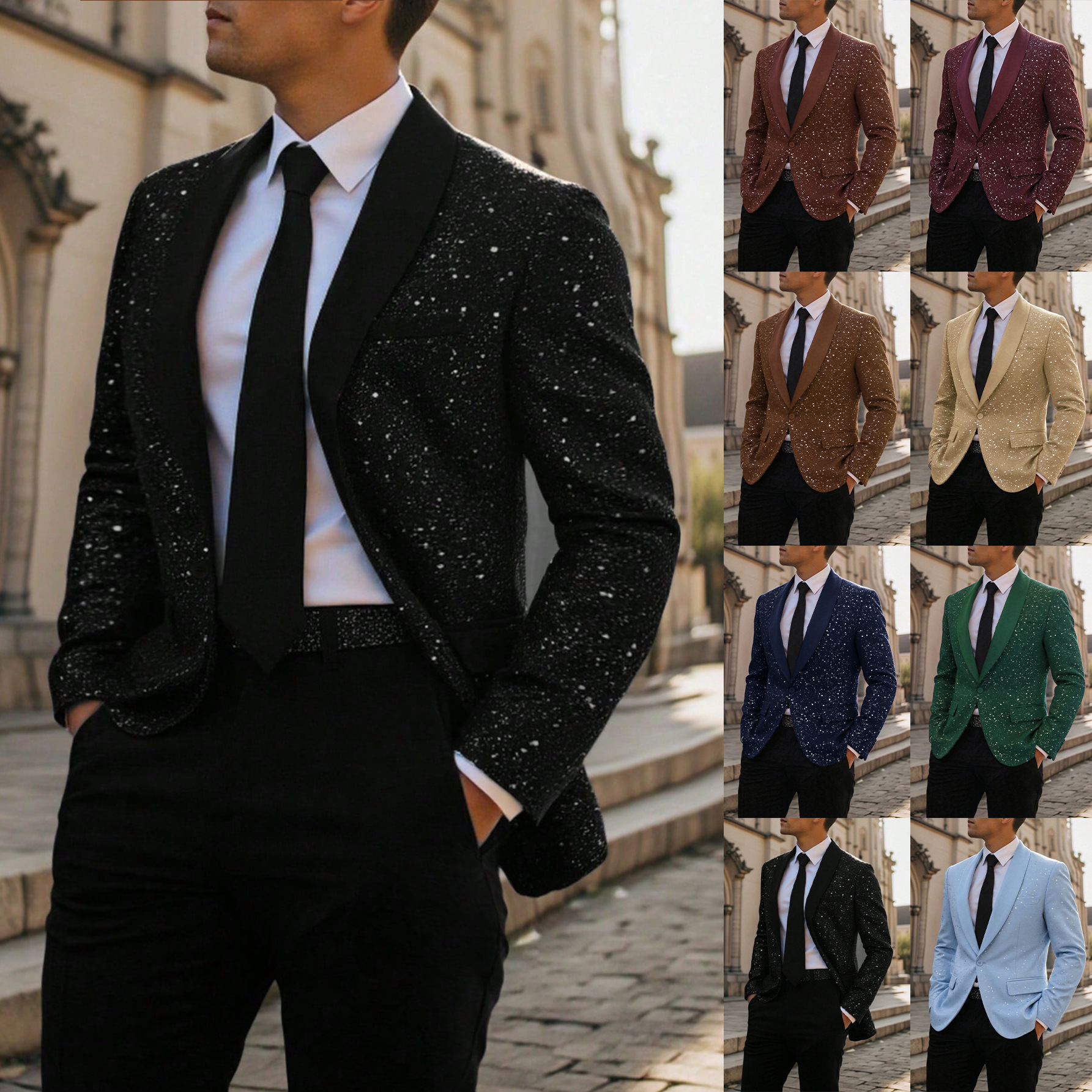 TRAJE DE GALA MASCULINO.
