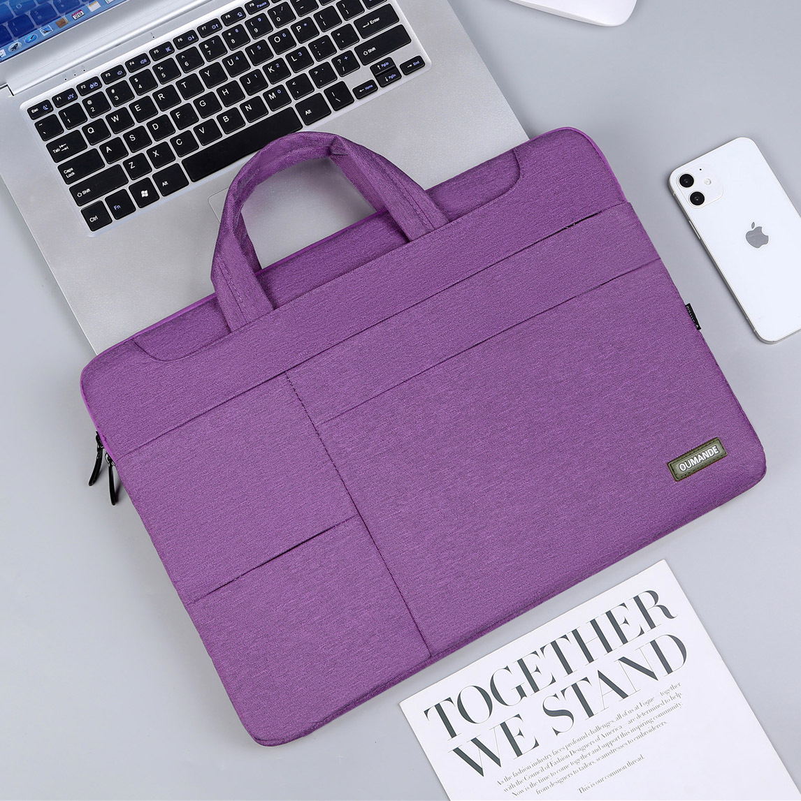 FUNDA MALETIN PREMIUM PARA PORTATIL - ESTILO EJECUTIVO. - Imagen 7