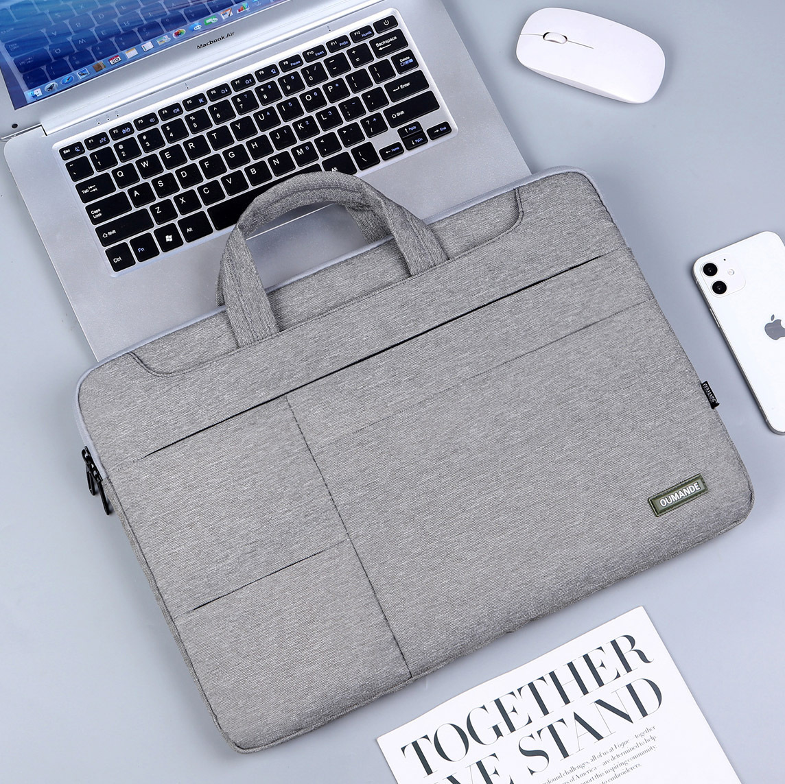 FUNDA MALETIN PREMIUM PARA PORTATIL - ESTILO EJECUTIVO. - Imagen 4