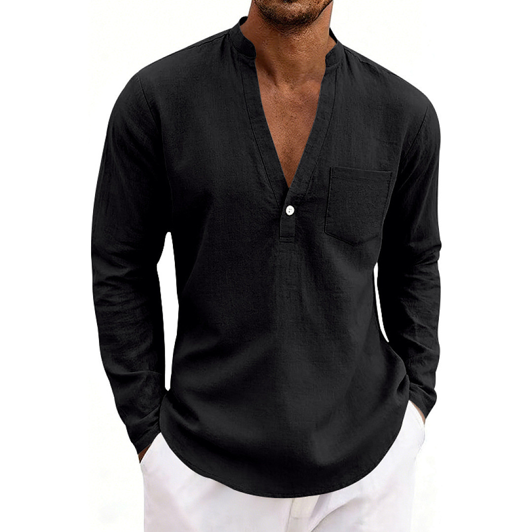 Camisa de Lino 'Brisa del Bósforo' - Casual-Luxe Edition - Imagen 7