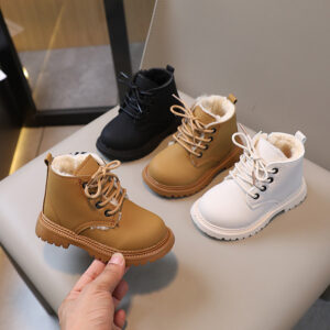 BOTAS DE NIÑO ESTILO MARTIN PARA NIÑO CON CREMALLERA LATERAL.