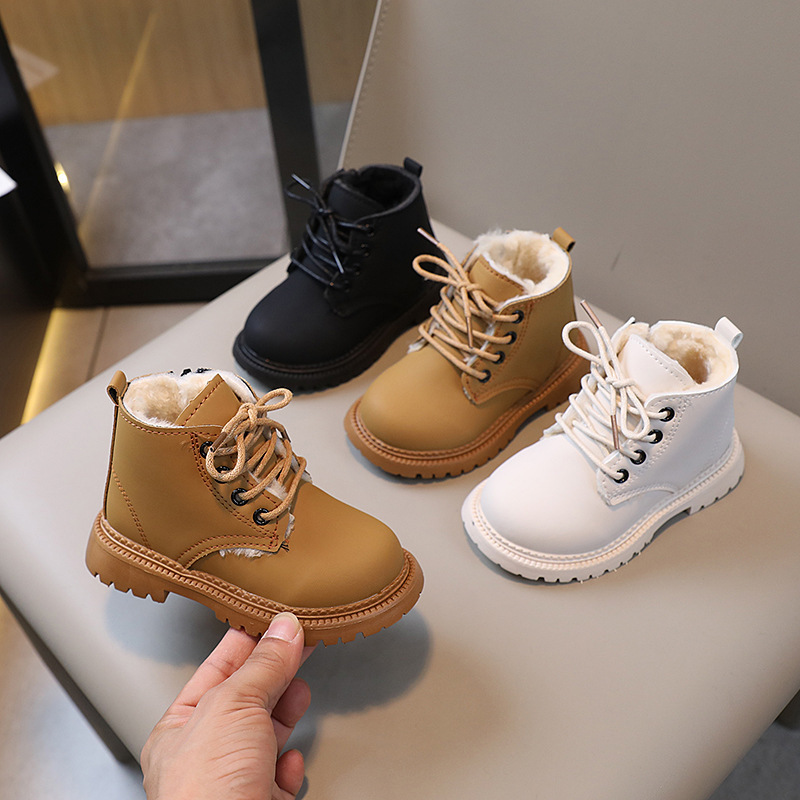 BOTAS DE NIÑO ESTILO MARTIN PARA NIÑO CON CREMALLERA LATERAL.