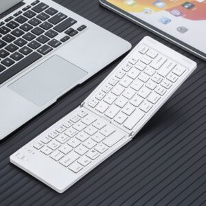TECLADO INALAMBRICO BLUETOOTH  PLEGABLE Y PORTATIL.