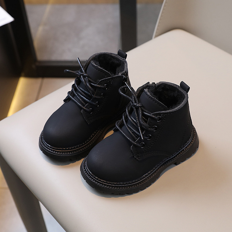 BOTAS DE NIÑO ESTILO MARTIN PARA NIÑO CON CREMALLERA LATERAL. - Imagen 3