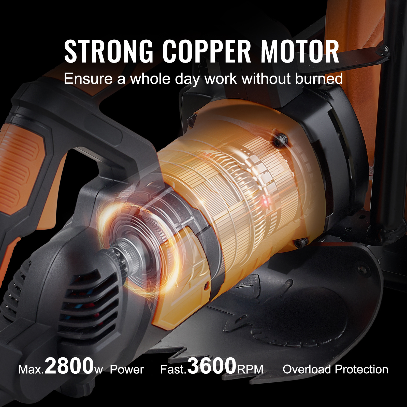 Cortadora Industrial Pro-Cut 3200W – Precisión Extrema para Concreto y Piedra - Imagen 8
