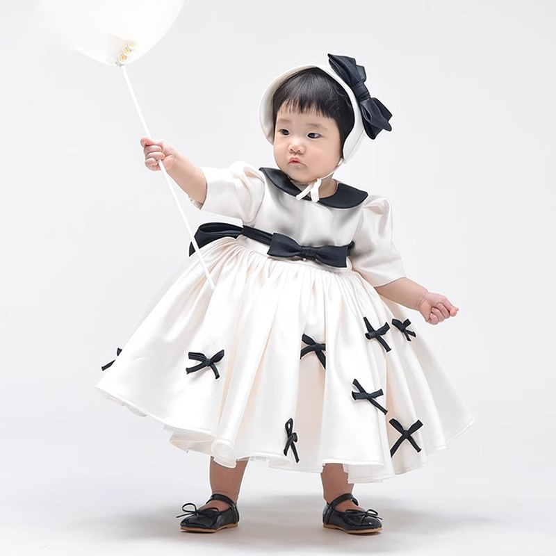 VESTIDO DE PRINCESA - ESPECIAL PARA PRIMER CUMPLEAÑOS. - Imagen 4
