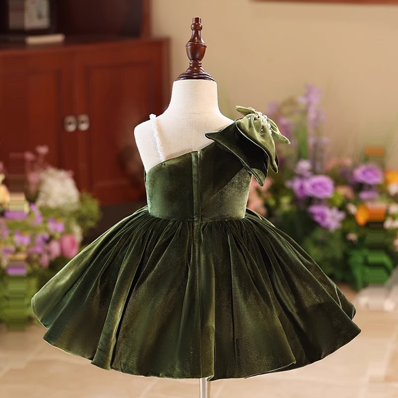VESTIDO DE NOCHE ELEGANTE INFANTIL. - Imagen 4