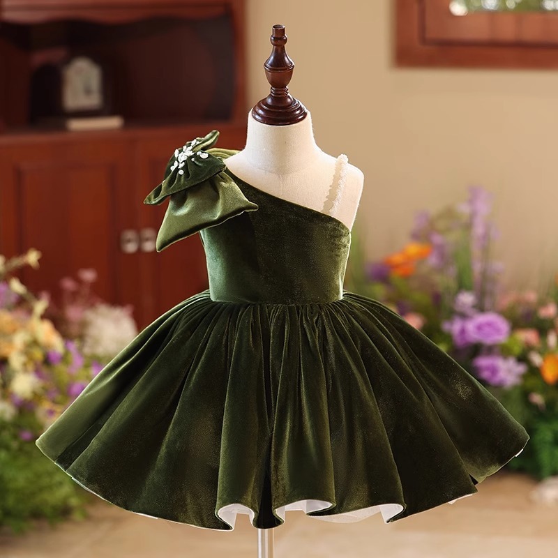 VESTIDO DE NOCHE ELEGANTE INFANTIL. - Imagen 6
