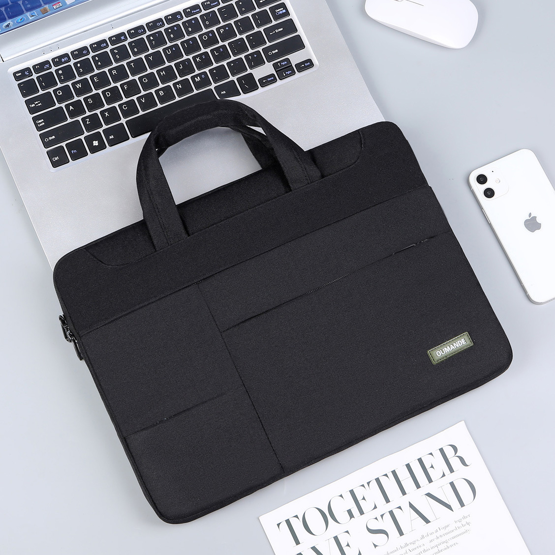 FUNDA MALETIN PREMIUM PARA PORTATIL - ESTILO EJECUTIVO. - Imagen 8
