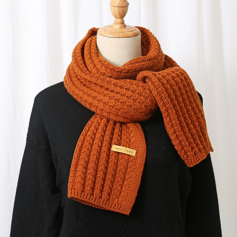 Women's Fashion Versatile Knitted Scarf - Imagen 3