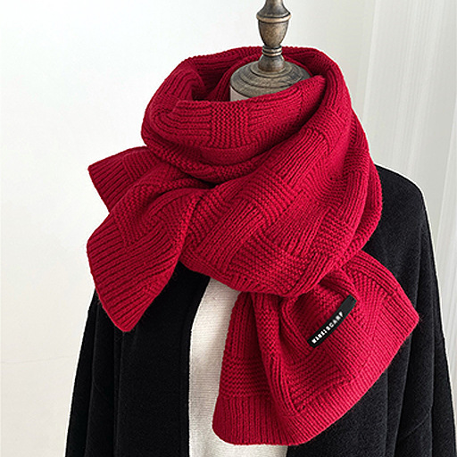 Women's Fashion Versatile Knitted Scarf - Imagen 5