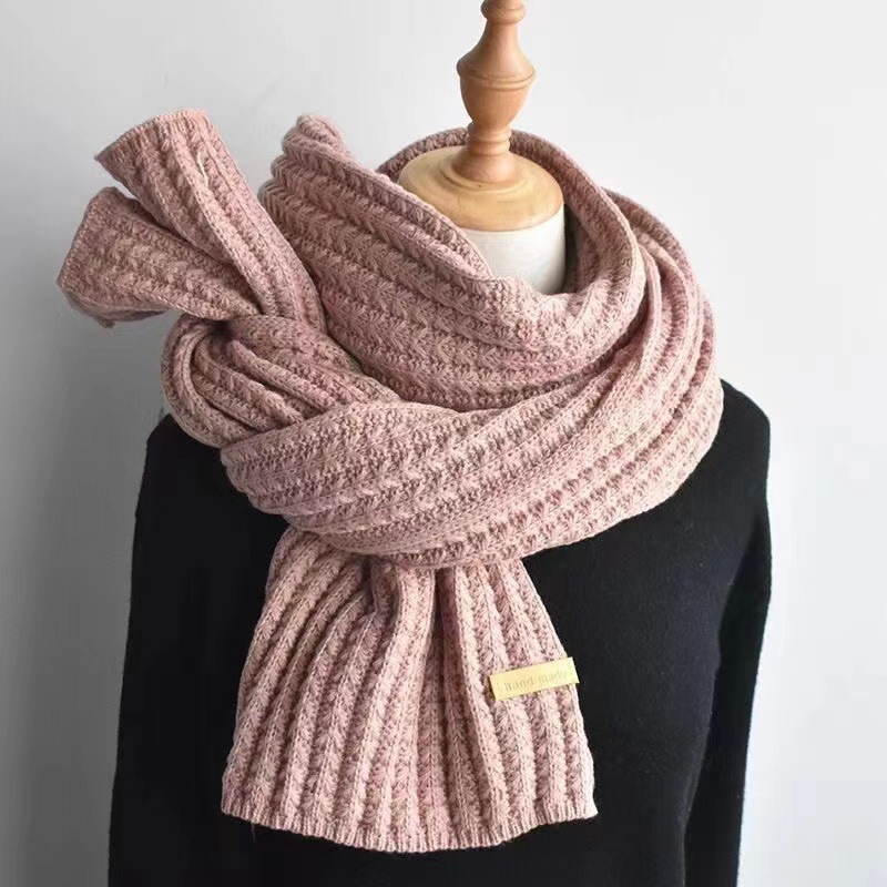 Women's Fashion Versatile Knitted Scarf - Imagen 6