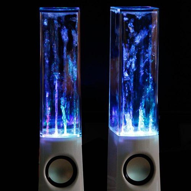 Dancing Water Speaker LED Light Fountain Speaker Family Party - Imagen 5
