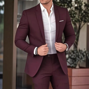 Traje Formal de Gala Slim-Fit con Trousers para Hombre