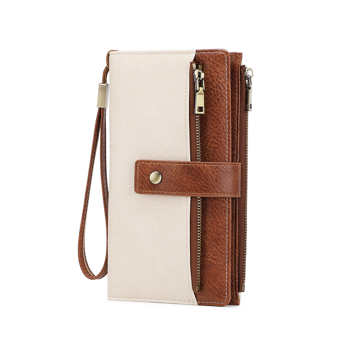 Anti-magnetic Womens Multi-Card Trifold Long Fashion Wallet - Imagen 4