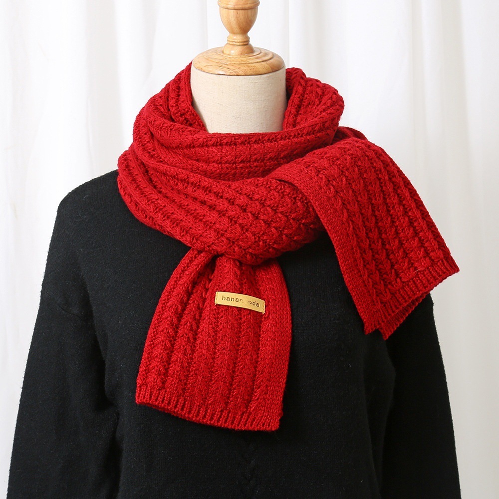 Women's Fashion Versatile Knitted Scarf - Imagen 7