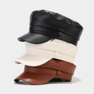 Gorra de Estilo Marinero en Pana para Mujer
