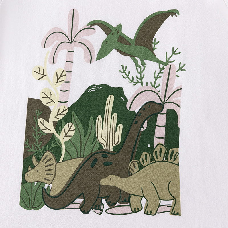 Conjunto de Verano con Camiseta de Dibujos Animados para Niño - Imagen 5