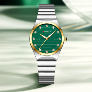 Womens Small Dial Mesh Strap Waterproof Watch