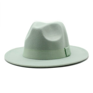 Sombrero Fedora Clásico de Ala Ancha Unisex Multicolor